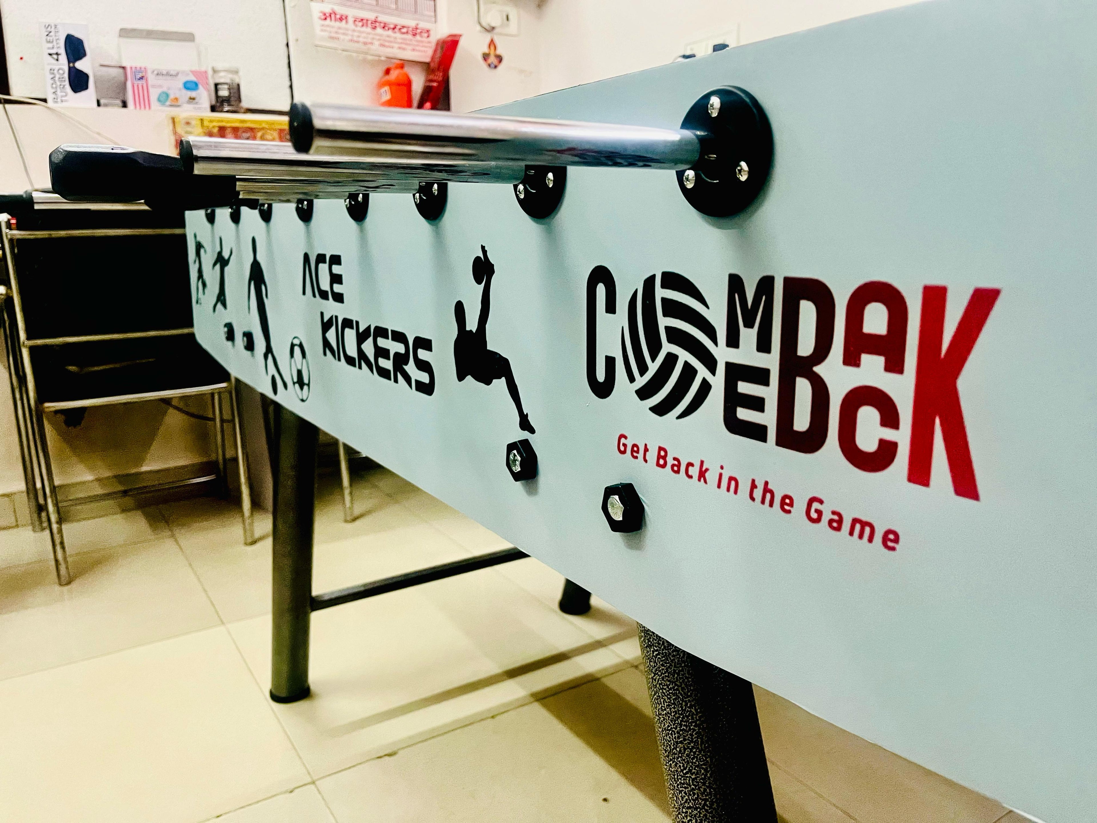 COMEBACK Ace Kickers Foosball / Soccer Table | 56 Inches