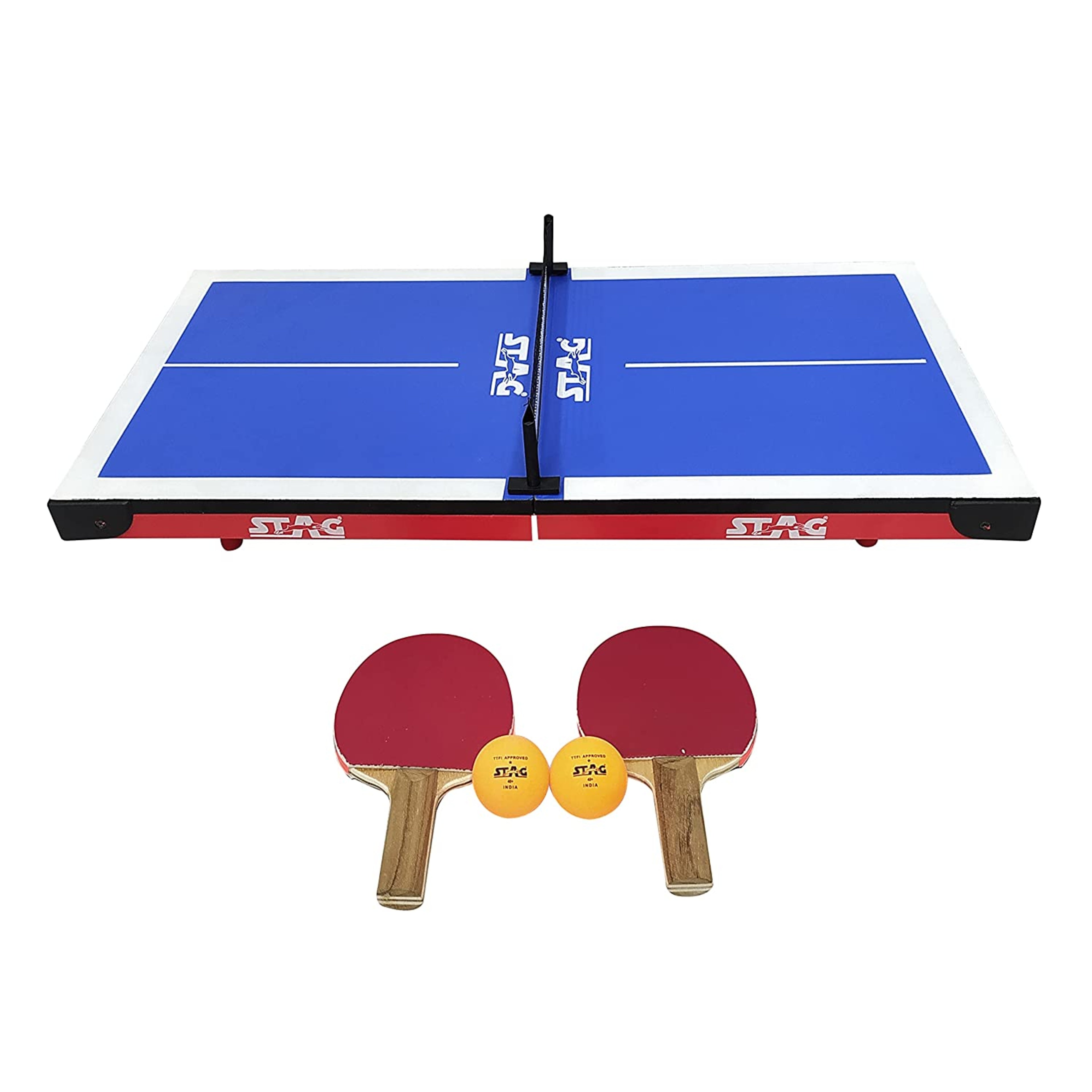 STAG GLOBAL Super Mini Table Tennis Set – Compact & Portable Fun Anywhere, Anytime