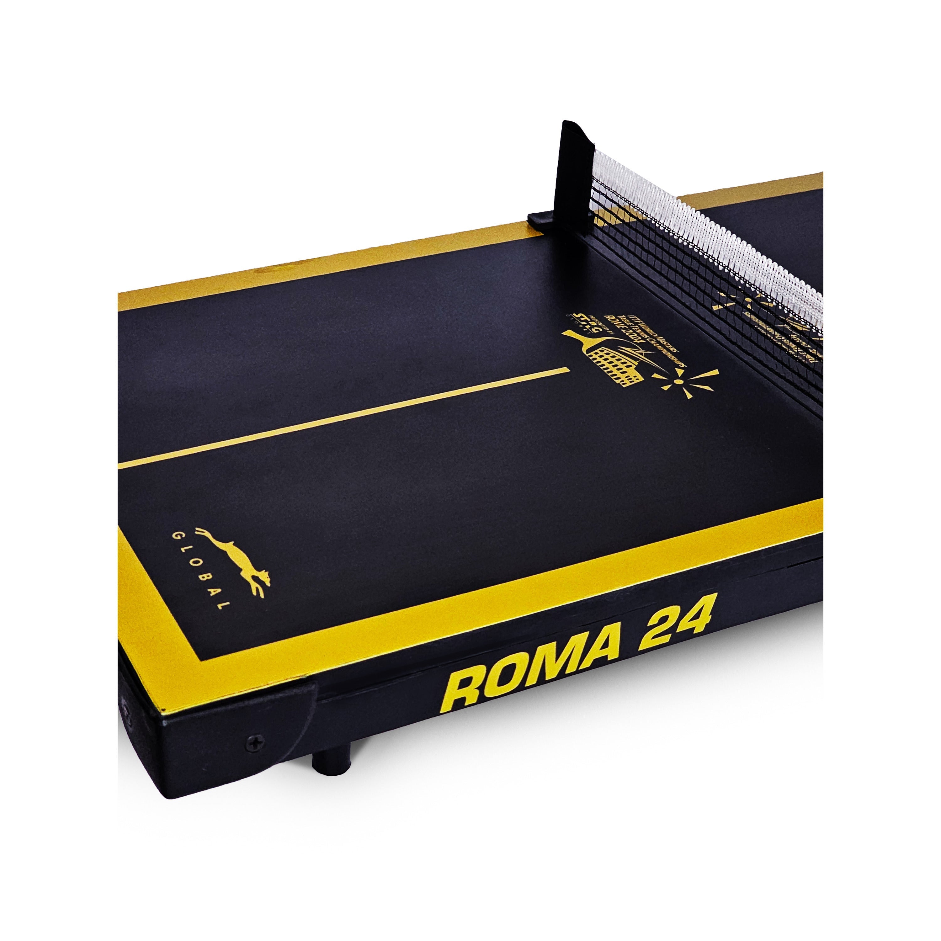 STAG GLOBAL Roma 24 Super mini | World Masters Championship 2024 | Black And  Gold | With Custom  Sling  Bag