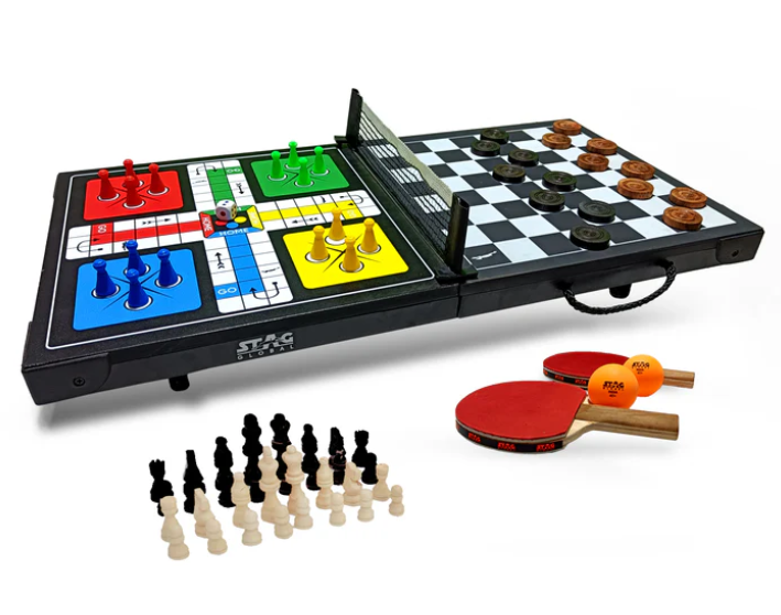 STAG GLOBAL Super Mini Table Tennis Set – Compact & Portable Fun Anywhere, Anytime