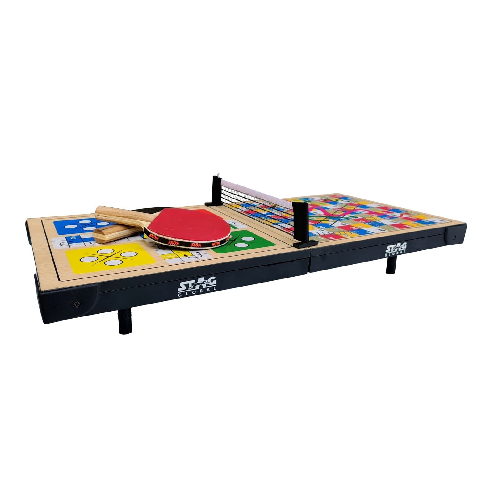 STAG GLOBAL Super Mini Table Tennis Set – Compact & Portable Fun Anywhere, Anytime