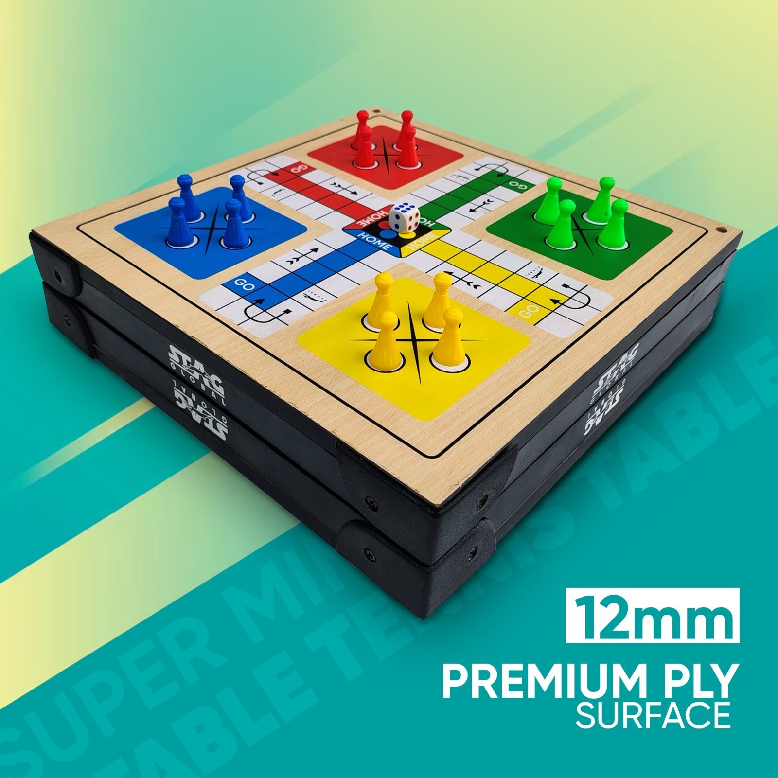 STAG GLOBAL Super Mini Table Tennis Set – Compact & Portable Fun Anywhere, Anytime